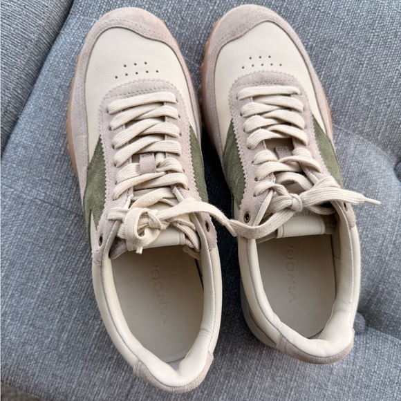 Vince Other - Vince Beige and Olive Athletic Shoes